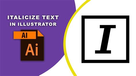 How to italicize text in Adobe Illustrator App - YouTube