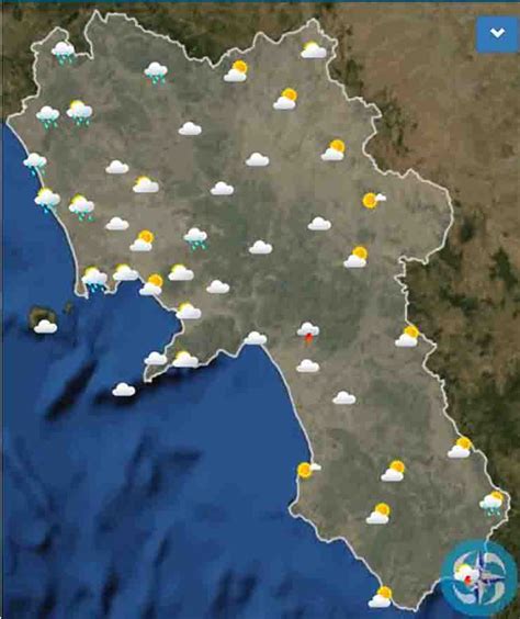 Meteo Salerno Oggi Gioved Giugno Piogge E Schiarite Meteoweek