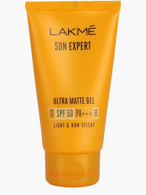 Lakme Sun Expert Ultra Matte Gel Sunscreen Spf Pa Ml Best Price