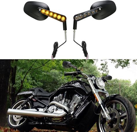 Amazon Pacewalker Muscle Rear View Mirrors With Led Turn Signals