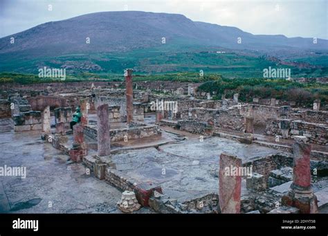 Archive Scan Of Archaeological Site Bulla Regia Ruins Of Barber Punic