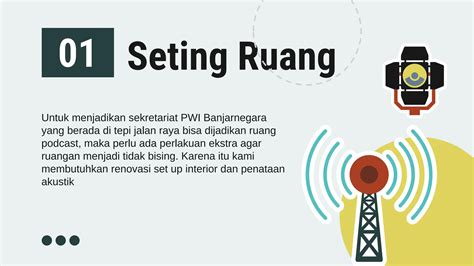 Contoh Proposal Pembuatan Ruang Podcast Ppt