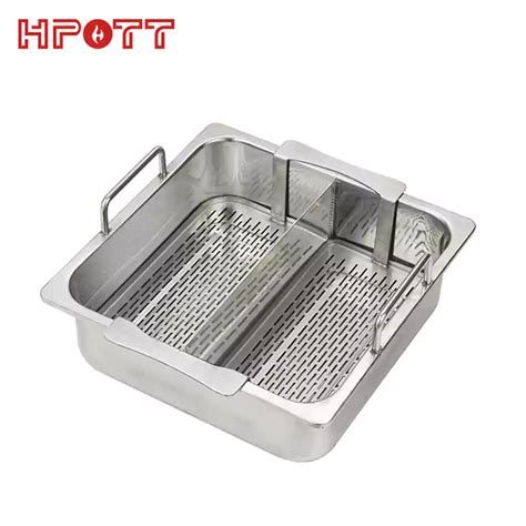 Square Hot Pot Accessories For Restaurant Commercial HPOTT