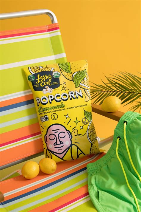 A Delicious New Popcorn Flavor In Branding Design Packaging