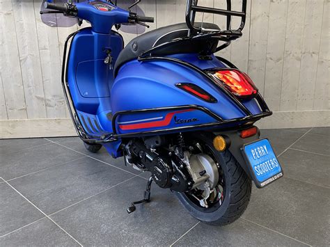 Vespa Sprint Blue Vivace Perry Scooters Haarlem