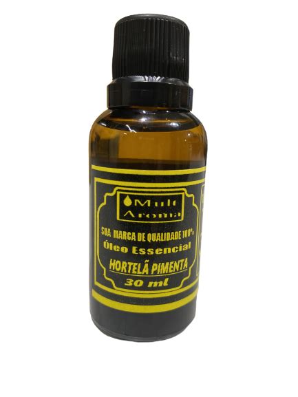 ÓLEO ESSENCIAL HORTELÃ PIMENTA 10ML MULTESSENCIAS