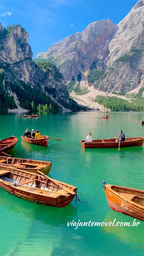 70 Idee Su Lago Di Braies Lago Paesaggi Laghi