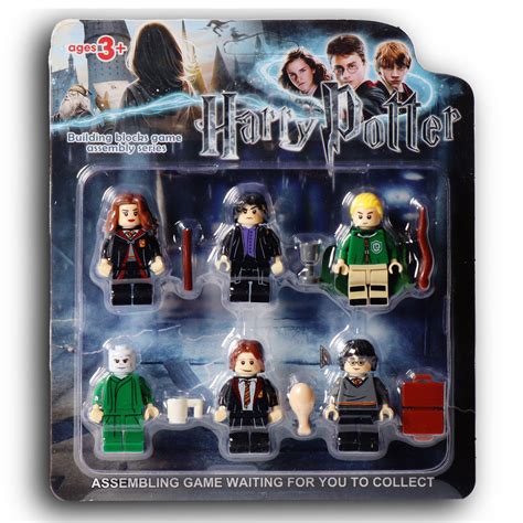 Набор фигурок Гарри Поттер 6шт., Минифигурки Harry Potter ...