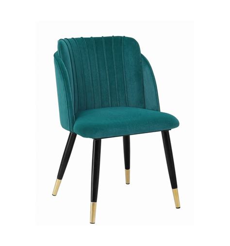 Silla Carla Metal Tapizado Velvet Sillas Comedor Online