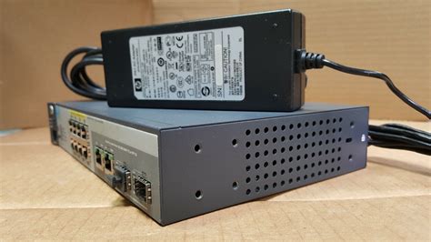 Hp Procurve J9298a 2520g 8 8 Port Poe Managed Switch W Power Adapter Fast Ship 884420221821 Ebay