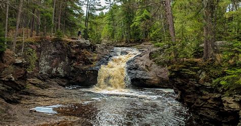 Hiking Amnicon Falls State Park