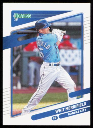 2021 Donruss Whit Merrifield Kansas City Royals 85 EBay