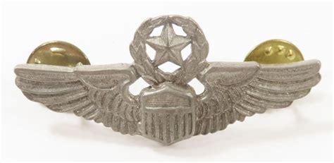 Us Air Force Command Pilot Wings Badge Usaf Live And Online Auctions On