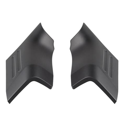 2 Stuks Matte Black Hood Hoek Wrap Protector Cover Grandado