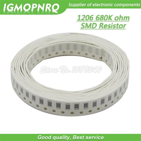 Pcs Smd Resistor K Ohm Chip Resistor W W