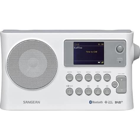 Sangean BTR 160 Radio Numerique Portable Dab FM RDS Bluetooth Double