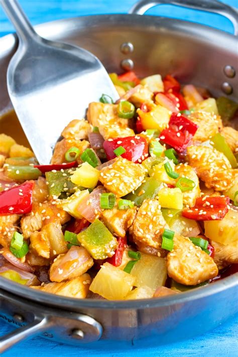 Easy Pineapple Chicken Recipe Recept