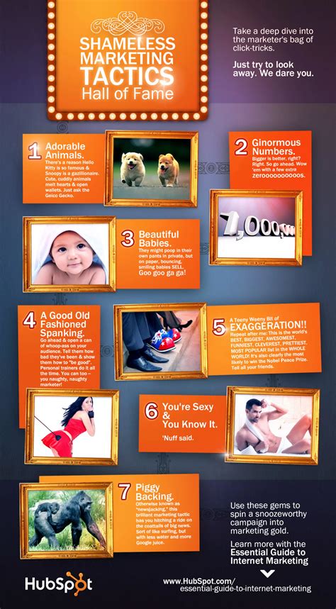 Shameless Marketing Tactics Infographic | PDF