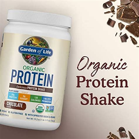 Garden of Life Organic Protein - Chocolate | ProteinPowder.com