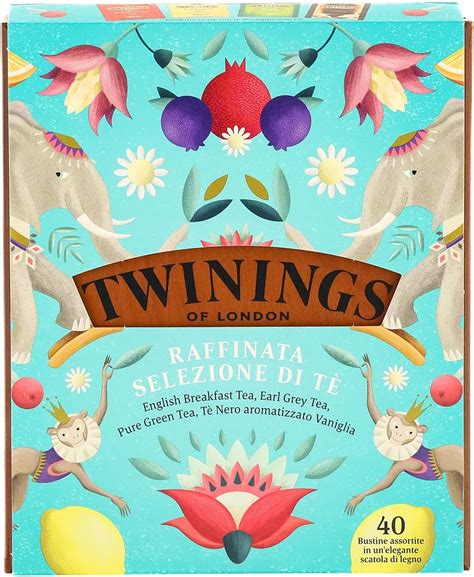 Twinings Selezione Di T Pregiati Quattro Variet Di T Dal Sapore