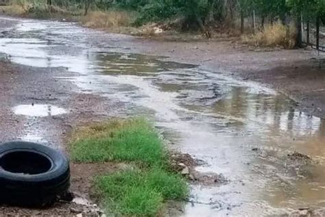 Margarita Aguas Negras Inundan La Calle El Olvido En El D Til