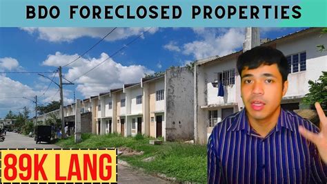 Napakamurang Foreclosed Properties K Lang May Lupa Ka Na Bdo