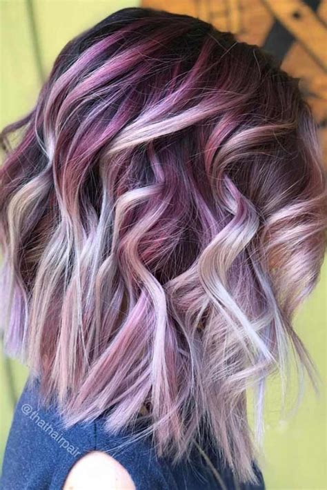 Pin By Charetha Madonna On Haircut Lavender Hair Thick Hair Styles