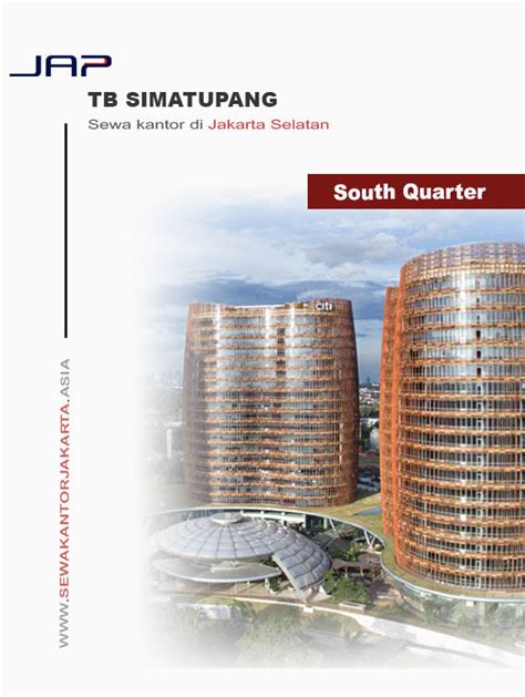 South Quarter Sewa Ruang Kantor Di Tb Simatupang Jakarta