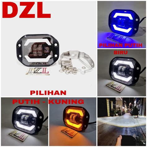 Jual Lampu Tembak Utama Led Kuping Daymaker Reflektor Klx Ktm Crf 150