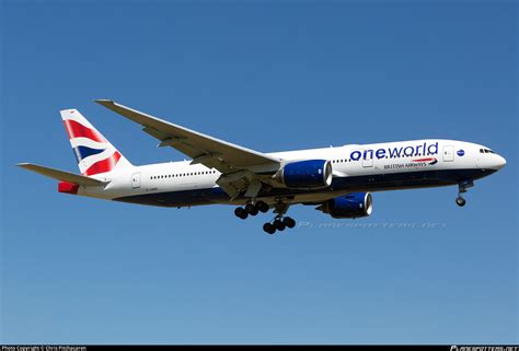 G YMMF British Airways Boeing 777 236ER Photo By Chris Pitchacaren ID