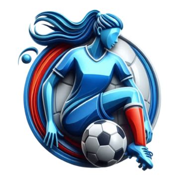 Football Female P 3d Logo PNG Transparent Images Free Download | Vector Files | Pngtree