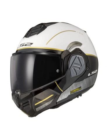 Capacete LS2 FF906 Advant Iron Branco Mate Jean Preto