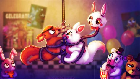 Stop Fighting Fnaf Fanart By Neytirix On Deviantart