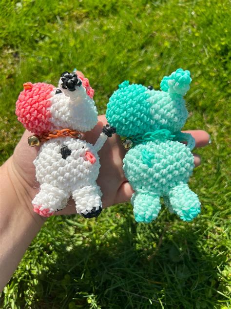 Loomigurumi Cow Rainbow Loom Animal Etsy