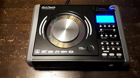 Dj Tech Cd Encoder 10 Converts Cd To Mp3 On Usb See Description Youtube