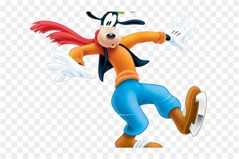 Hockey Clipart Goofy - Disney Characters Ice Skating, HD Png Download ...