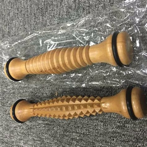 Foot Massager Roller Wooden Acupressure And Reflexology Tool Buy Wooden