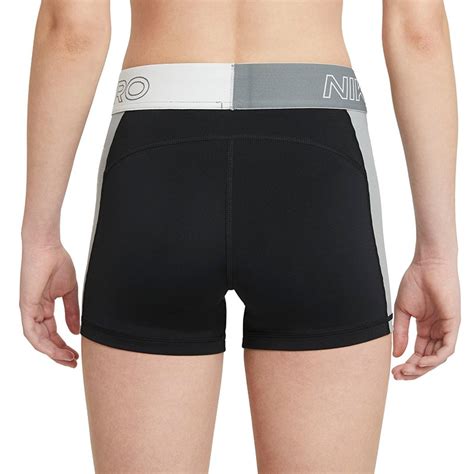 Spodenki Termoaktywne Damskie NIKE PRO 365 SHORT GRX 3IN Czarne