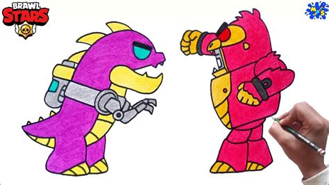 How To Draw Brawl Stars Godzilla Vs Kong Youtube