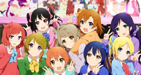 Nishikino Maki Tojo Nozomi Sonoda Umi Yazawa Nico Ayase Eli And 4