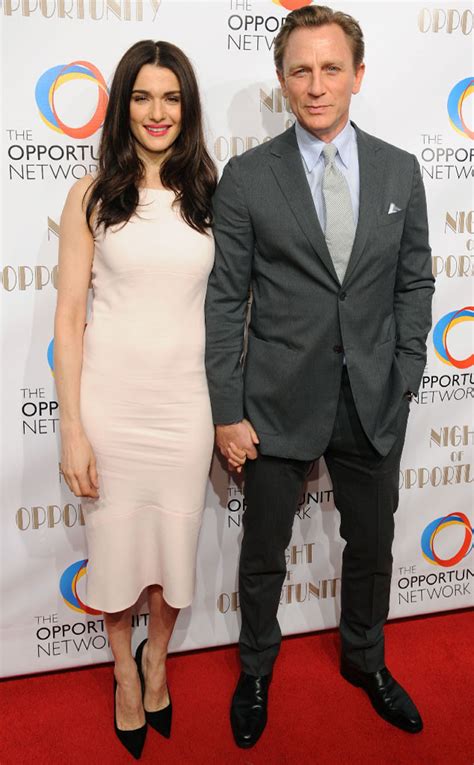 Daniel Craig and Rachel Weisz Make Rare Joint Red Carpet Appearance at