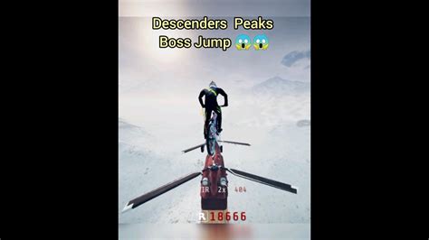 How To Drive Peaks Boss Jump On Descendersgameplay Android Viral