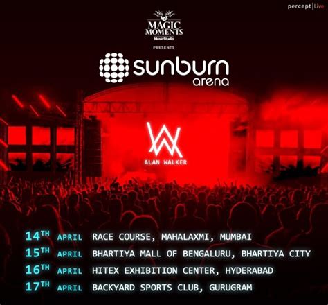 Sunburn Arena Ft ALAN WALKER April 2022 Gurgaon Delhi NCR KahaJaun