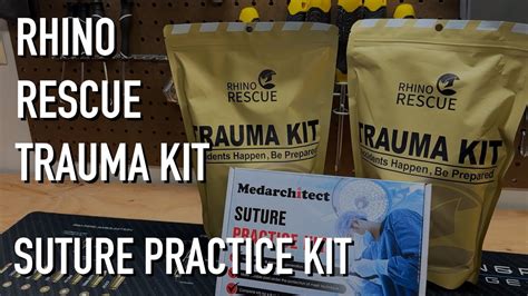 Rhino Rescue Trauma Kit Ifak And Amazon Suture Practice Kit Overview