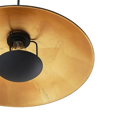 Lindby Narisara Hanglamp Zwart Goud Lamp Cm Lampen Nl