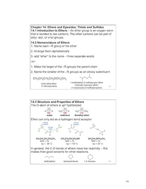 Pdf Chapter 14 Ethers And Epoxides Thiols And Sulfides 14