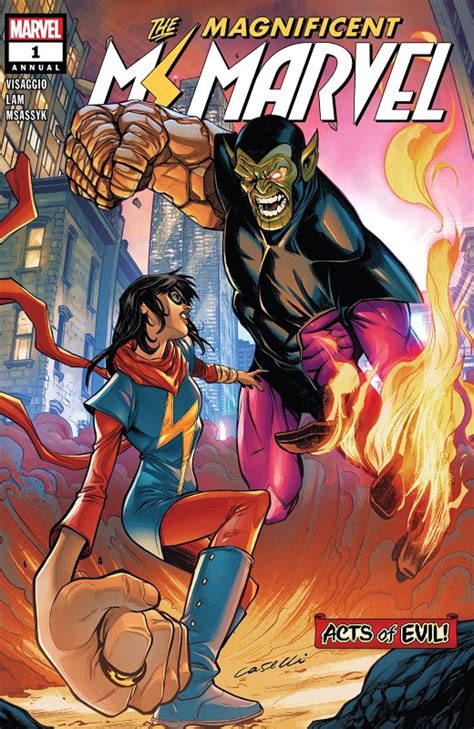 The Super Skrulls Redemption The Magnificent Ms Marvel Annual 1