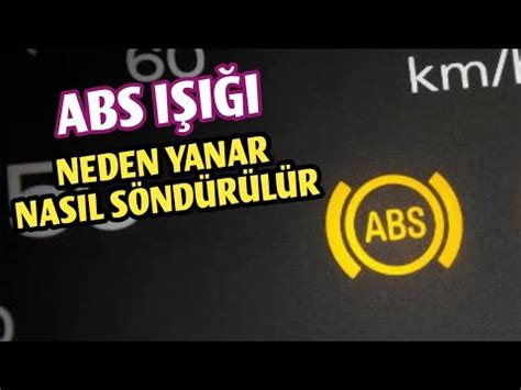 ABS Lambası Neden Yanar ABS Işığı Nasıl Söndürülür ABS Arıza Lambası