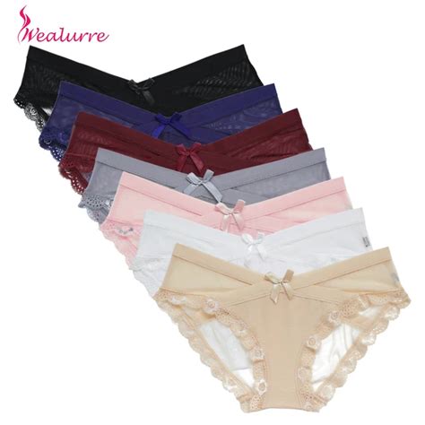 Buy Wealurre Womens Lace Low Rise Sexy Underwear