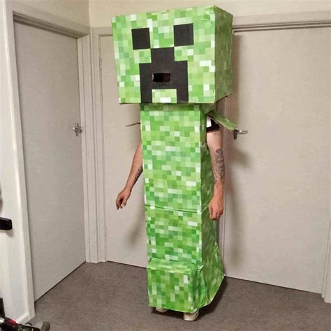 diy minecraft costume 9